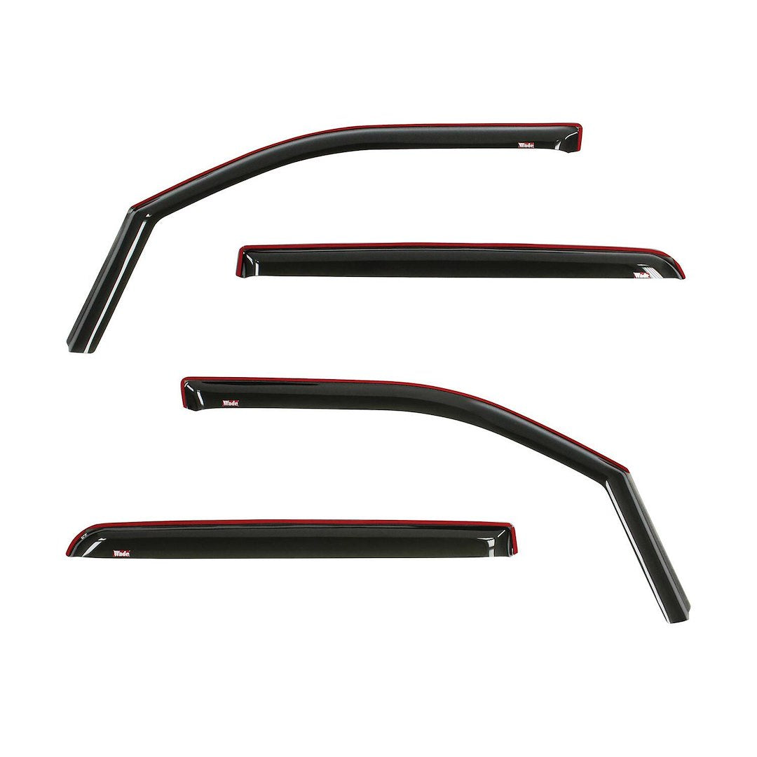 Product of Westin Automotive 72-35407 Wade Wind Deflectors Inside Channel Rainguard 