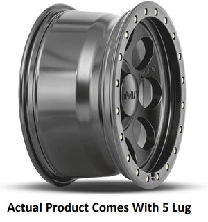 Mickey Thompson Wheel 226100332 Wheel||classic-Pro-Satin Black With Simulated Beadlock Ring_5 Lug_3.Jpg||88||m53274463||2333386