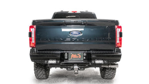 Product of Fab Fours FS23-T5950-1 Black Steel Steel Gloss Powder Coated Bumper 