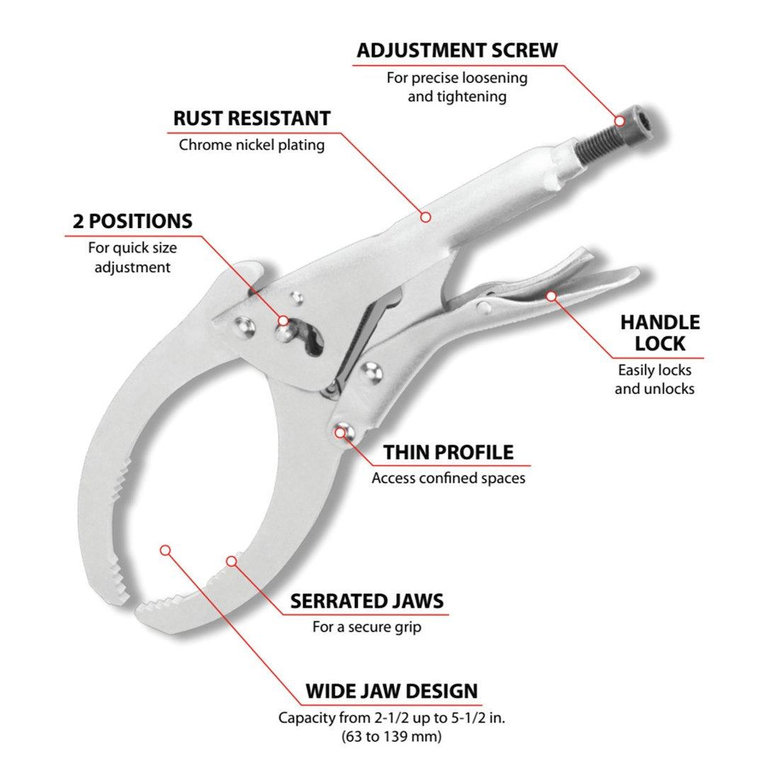 Performance Tool W54314 Oil Filter Wrench||w54314_5.Jpg||90||ptlw54314||1791274