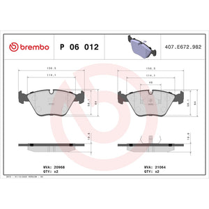 Brembo P06012 Brake Pad||p06012_Drw.Jpg||88||brmp06012||1752138