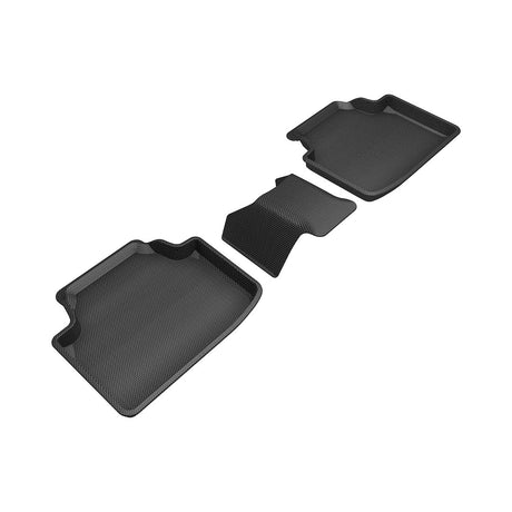 Product of 3D Mats KAGU L1VW09701509 Black Thermoplastic Rubber Of Carbon Fiber Texture Floor Liner 