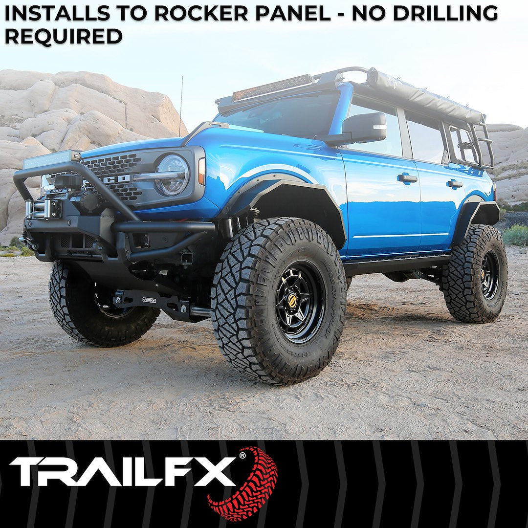 Product of TrailFX ORB014 TFX Overland Running Board Running Board 