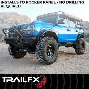 Product of TrailFX ORB014 TFX Overland Running Board Running Board 
