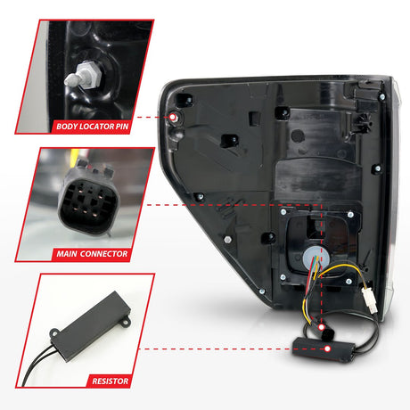 Product of ANZO USA 311473 Tail Light Assembly 