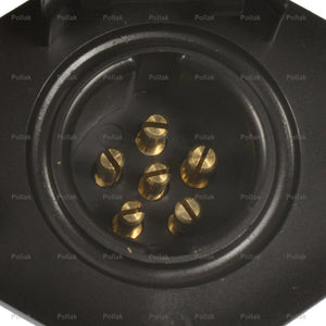 Product of Pollak 12-720 Vehicle End 6 Pin Trailer Wiring Connector 