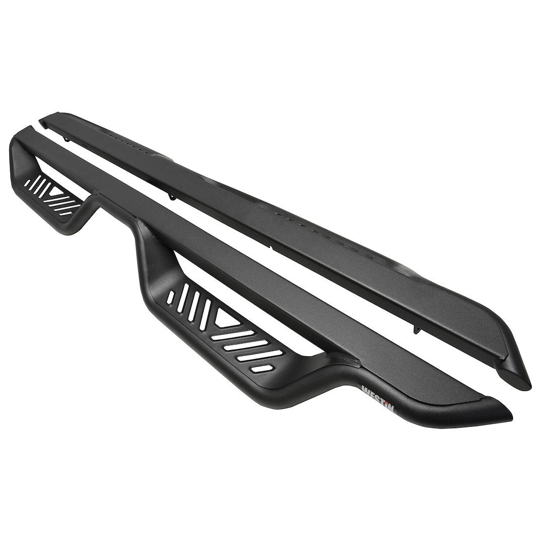Product of Westin Automotive 20-13835 Outlaw Nerf Bar With Drop Down Steps 
