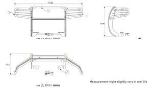 Black Horse Offroad 17a152500a1ma-Plfb Grille Guard||17a152500a1ma-Plfb_13.Jpg||95||blk152500a1mb||2344537