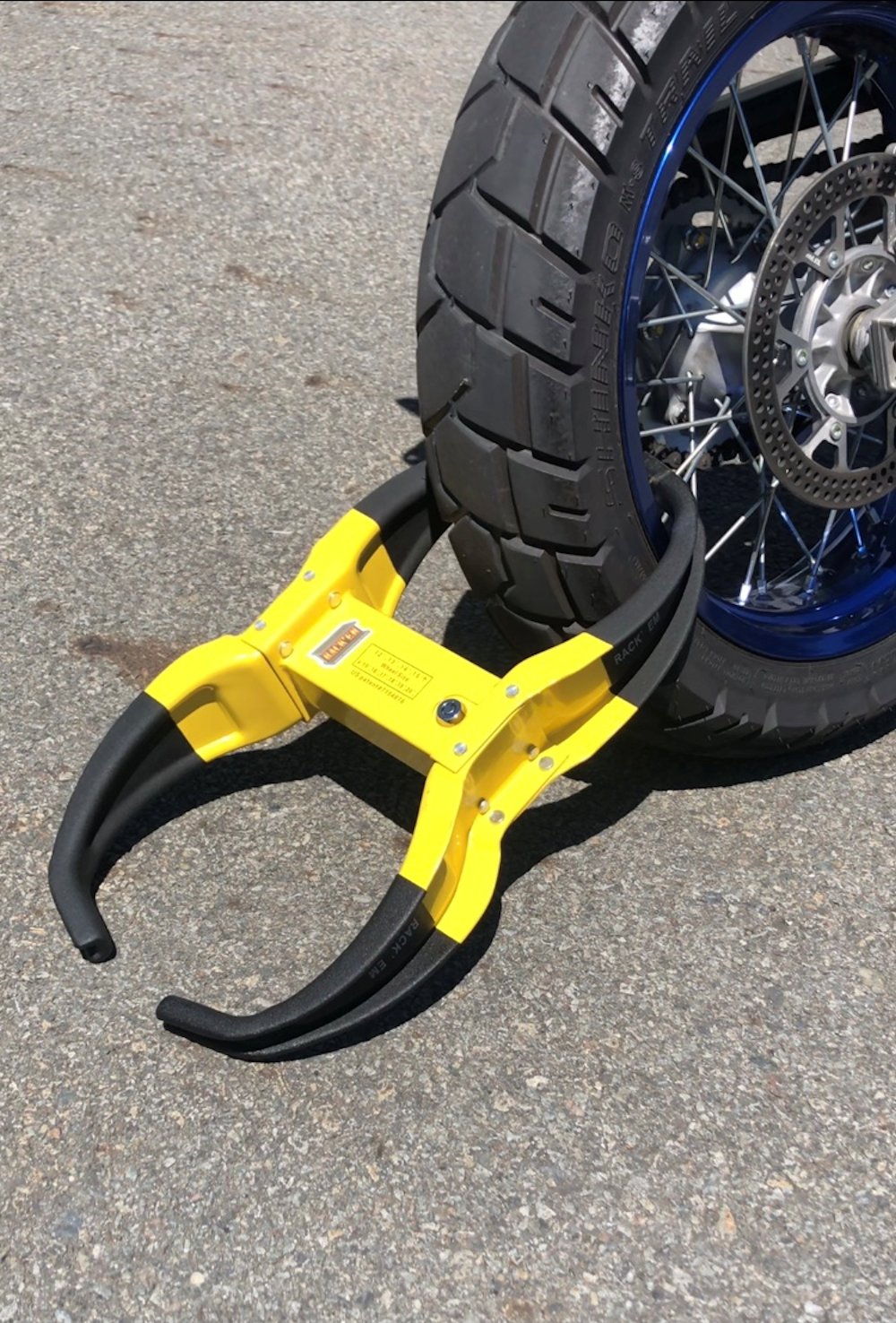 Product of Rack-Em Ra-25 Trailer Wheel Locking Boot