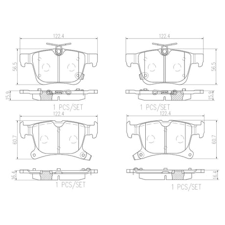 Brembo P11043n Brake Pad||p11043n_Drw.Jpg||85||brmp11043n||1752686