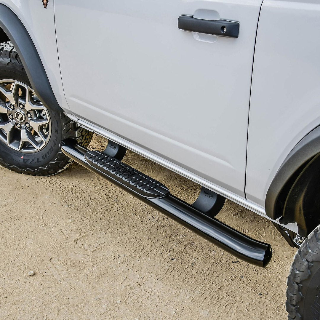 Product of Westin Automotive 21-24185 PRO TRAXX ® Nerf Bar With Surface Steps 