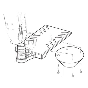 Taco T10-4000-13 Boat Sunshade Mount||t10-4000-13_9.Jpeg||94||t9at10400013||1508293