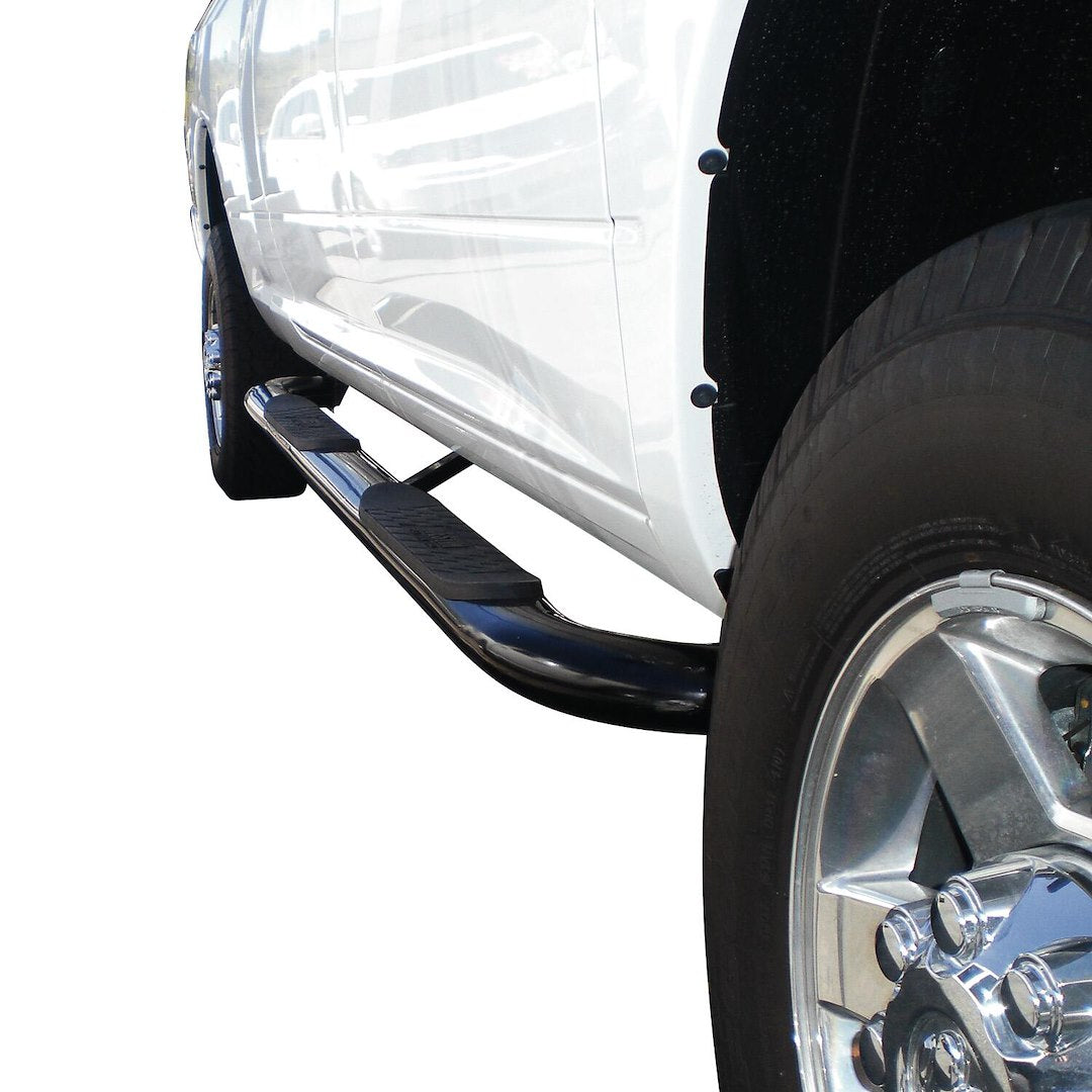 Product of Westin Automotive 21-3575 Platinum Nerf Bar With Surface Steps 