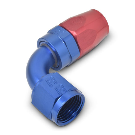 Product of Russell Automotive Full Flow 610160 Crimp-On 3/8 Inch (-6 AN) Blue/ Red 