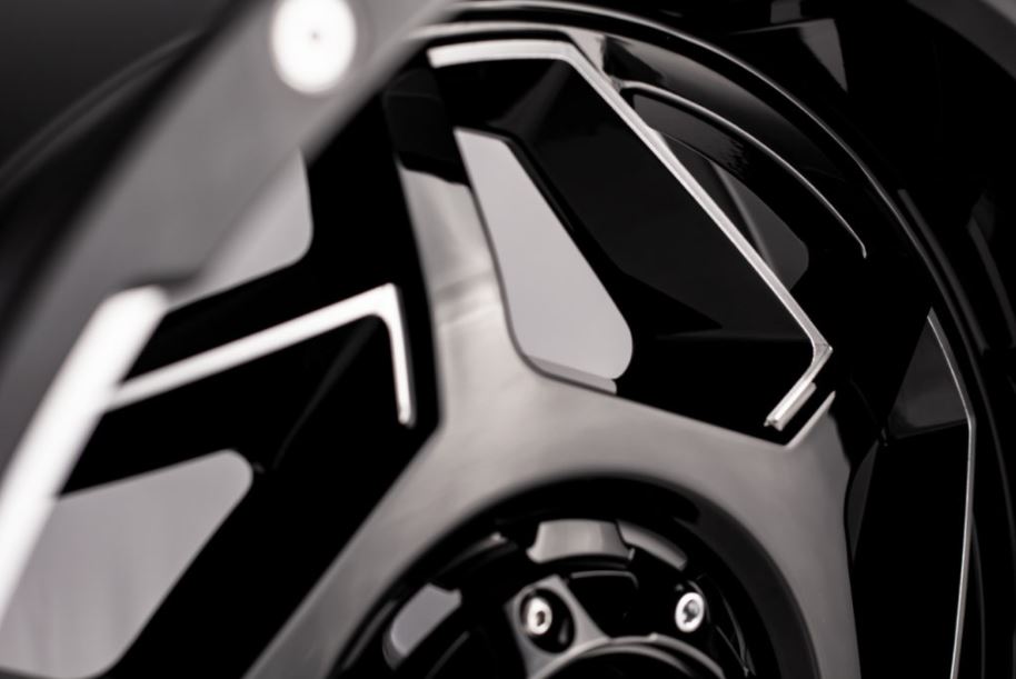 Product of Grid Wheels 20x9 Black With Natural Accents Wheel - 6x5.31 Bolt Pattern 