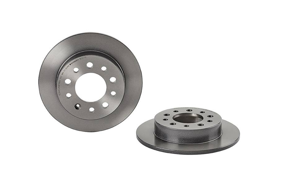 Product of Brembo 08B02711C02 Solid 1 Piece Brake Rotor 
