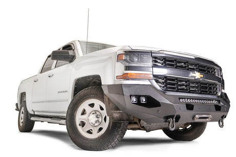 Product of Fab Fours CS16-X4851-1 Matrix Series Steel Matte Powder Coated Bumper 