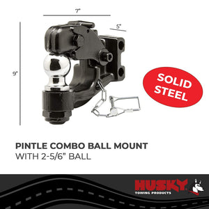 Husky Towing 33114 Pintle Hook||hus_33114_Pintle Combo Ball Mount_B2c_2.Jpg||86||hus33114||1163373