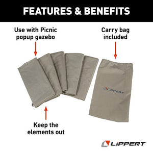 Product of Lippert Components 2022114837 Portable Canopy