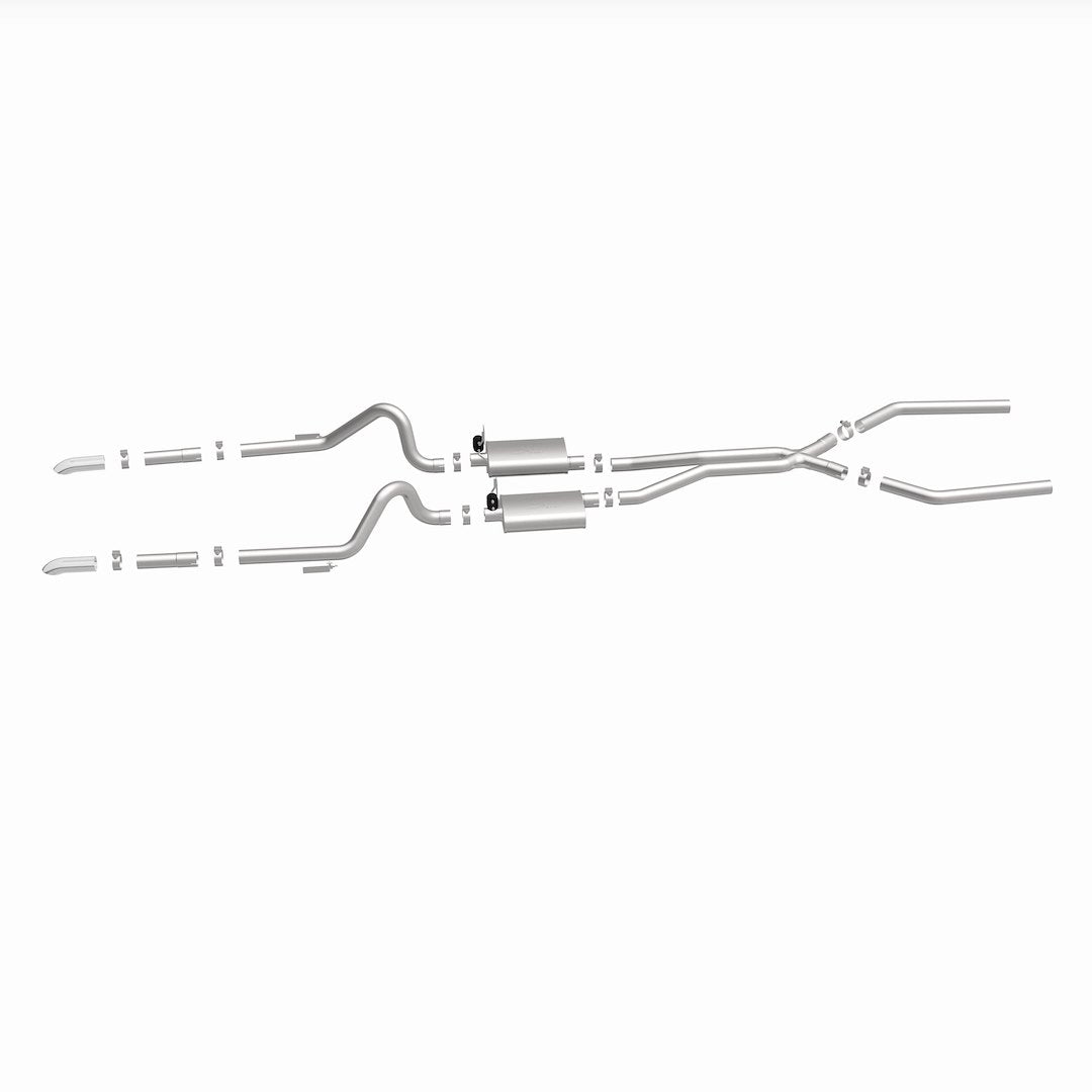 Product of Magnaflow Performance 15815 Exhaust System Kit Cat-Back System Dual Exhaust System Kit 