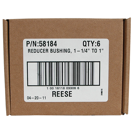 Product of Reese 58184 Trailer Hitch Ball Shank Reducer