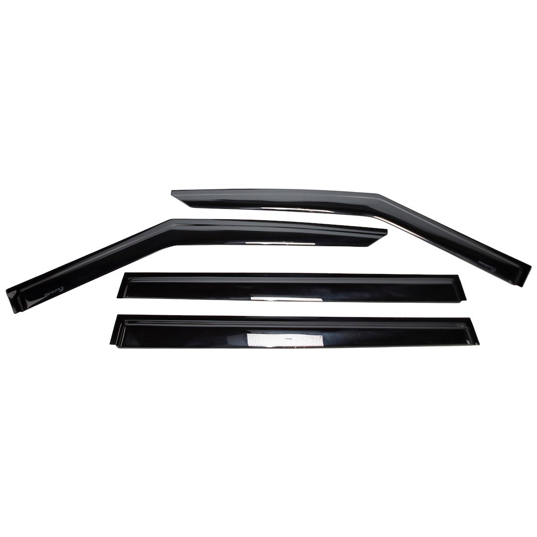 Product of TrailFX 4818H TFX 4-PC Window Vents Outside Channel Rainguard 