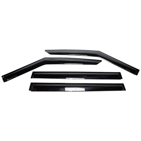 Product of TrailFX 4818H TFX 4-PC Window Vents Outside Channel Rainguard 