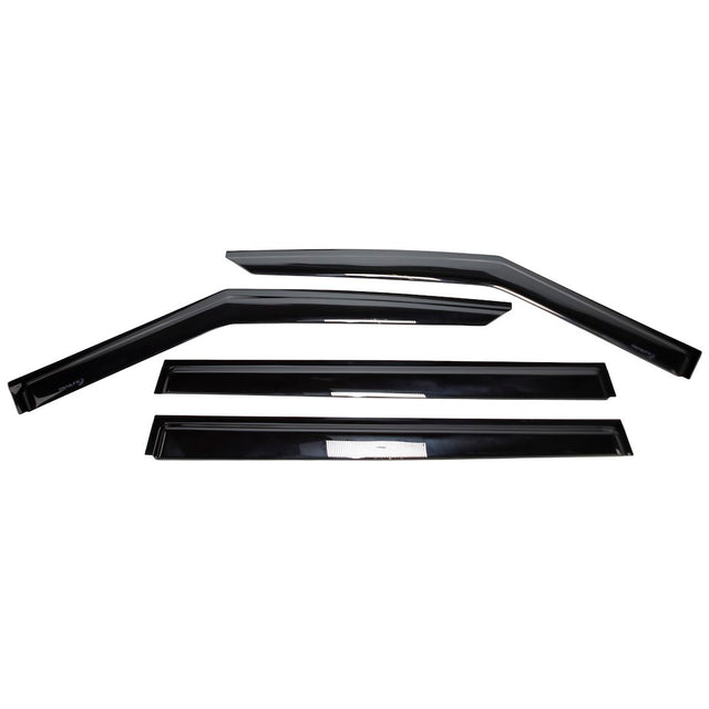 Product of TrailFX 4818H TFX 4-PC Window Vents Outside Channel Rainguard 