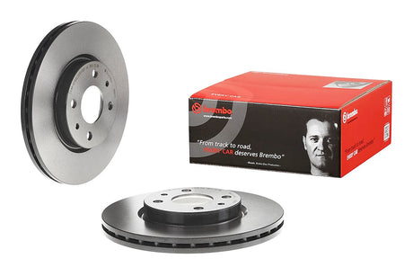 Product of Brembo 09584311C02 Vented 1 Piece Brake Rotor 