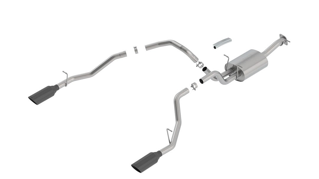 Product of Borla 140752BC S-Type Cat Back System Single Exhaust System Kit 