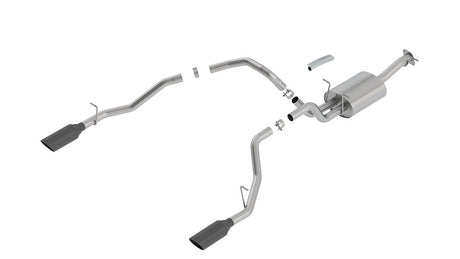 Product of Borla 140752BC S-Type Cat Back System Single Exhaust System Kit 