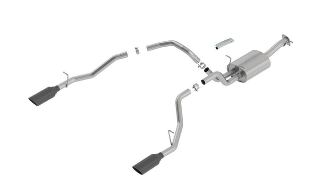 Product of Borla 140752BC S-Type Cat Back System Single Exhaust System Kit 