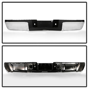 Product of Spyder Automotive 9948398 Steel Chrome Plated Bumper 