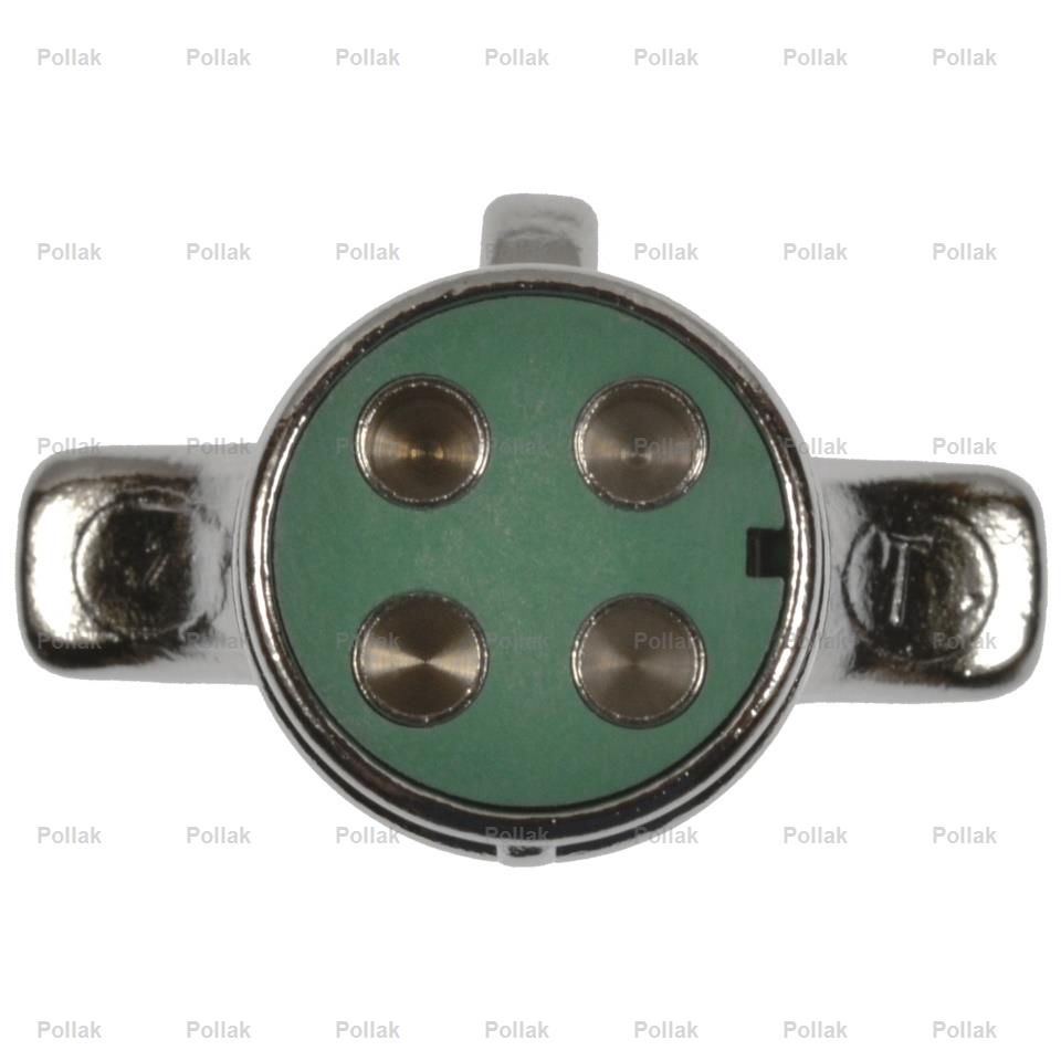 Product of Pollak 11-409 Trailer End 4 Flat Trailer Wiring Connector 