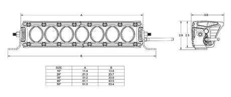 Product of Rigid Lighting 420613 Light Bar 