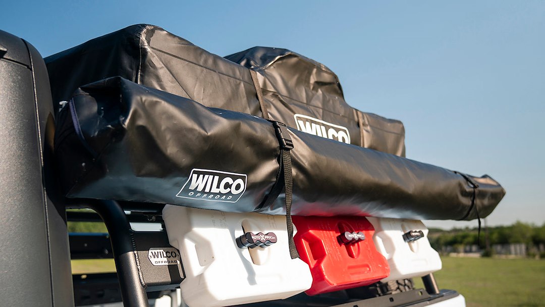 Product of WILCO Off-Road WILAWN270-R SUV/Pickup Overlanding Manual Awning , Gray Solid 