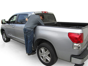 Product of Amp Research 75405-01A Black Powder Coated Aluminum Truck Step