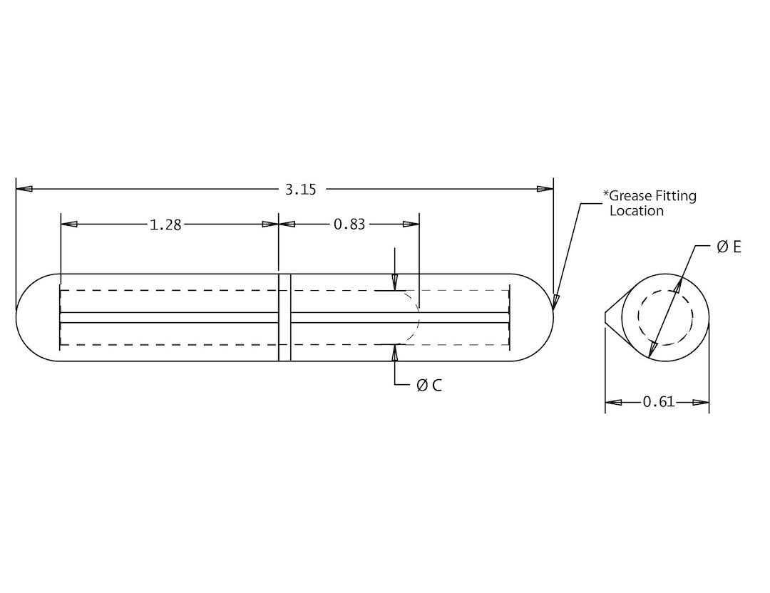 Buyers Products Fbp080gf Door Hinge||fbp080gf_1.Jpg||86||b83fbp080gf||1487779