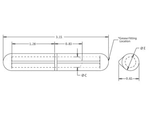 Buyers Products Fbp080gf Door Hinge||fbp080gf_1.Jpg||86||b83fbp080gf||1487779