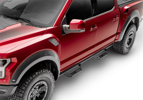 Product of N-Fab PRG1571CC-TX Predator Pro Nerf Bar With Drop Down Steps 