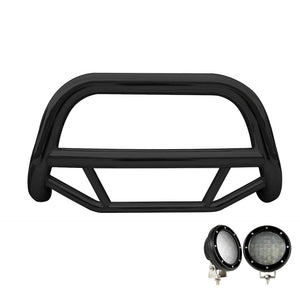 Product of Black Horse Offroad MBB-HOB3301-PLFB Bull Bar  with skid plate 