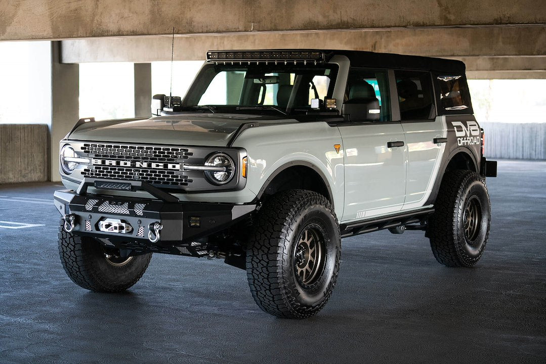Product of DV8 Offroad FBBR-01 Steel Powder Coated Bumper 