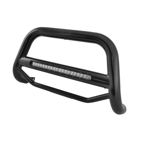 Product of Black Horse Offroad MAB-NIA1702B Bull Bar  with skid plate 