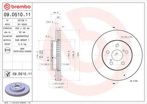 Brembo 09d51011c02 Brake Rotor||09d51011c02_4.Jpg||89||brm09d51011||1684359