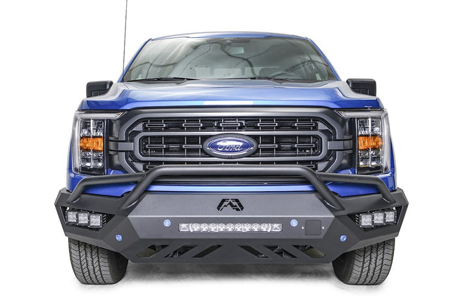Product of Fab Fours FF21-V5152-1 Vengeance Steel Powder Coated Bumper 