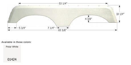 Product of Icon 01424 Fender Skirt