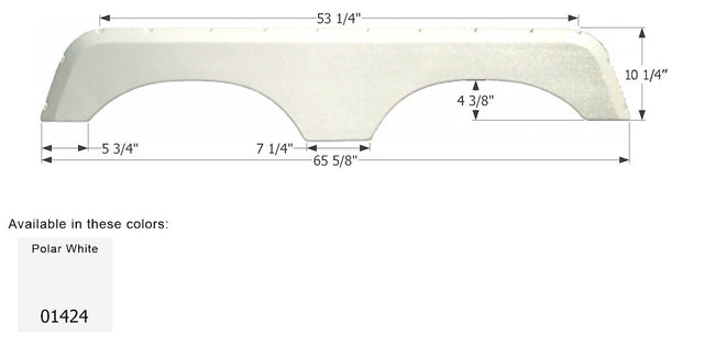 Product of Icon 01424 Fender Skirt