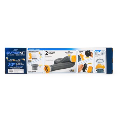 Product of Camco 39659 20 Feet Gray Sewer Hose Yes 
