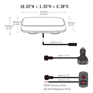 Product of Built Bright Bb6001b Warning Light