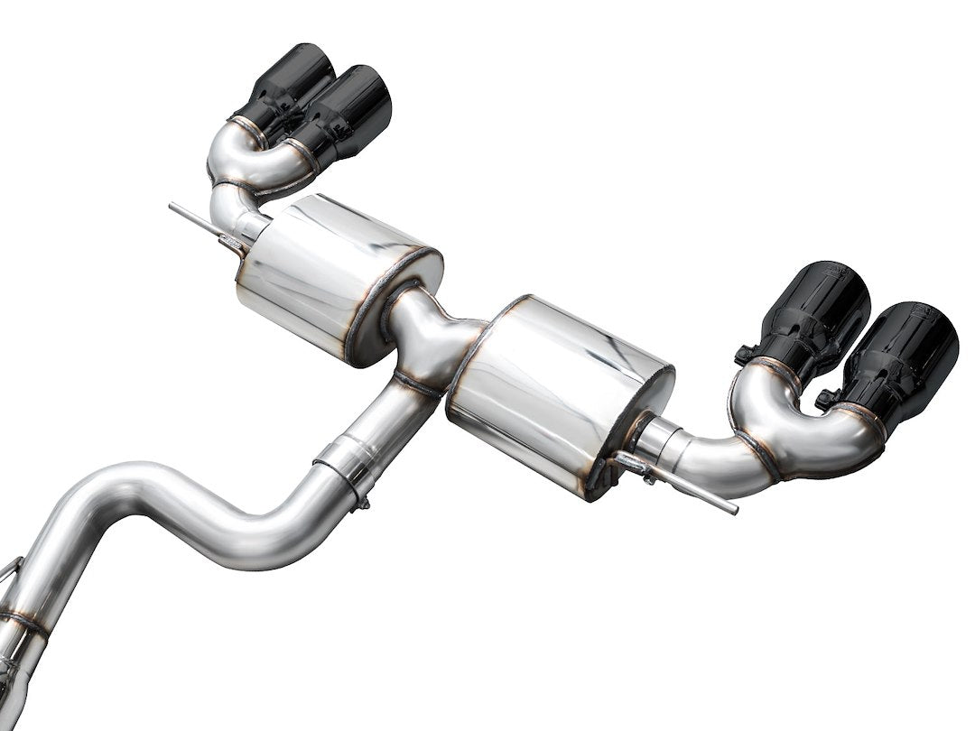 Product of AWE Tuning 3015-43658 Touring Edition Cat-Back System Single Exhaust System Kit 